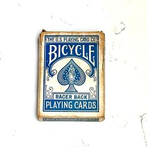Original Antique Bicycle Deck of Playing Cards from early 1900s - Very RARE!